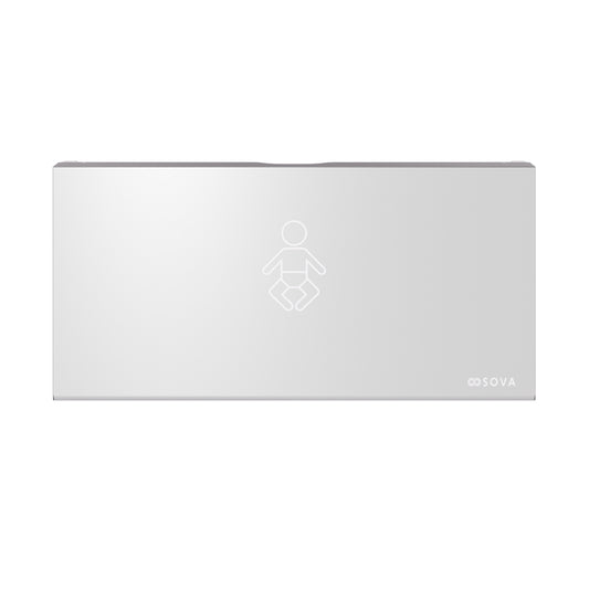 Aura Frameless Surface Mount - Stainless Steel