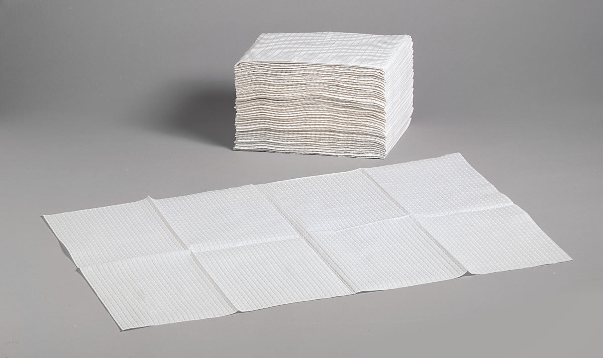 Close-up of disposable liners for changing tables
