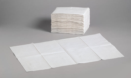 Close-up of disposable liners for changing tables