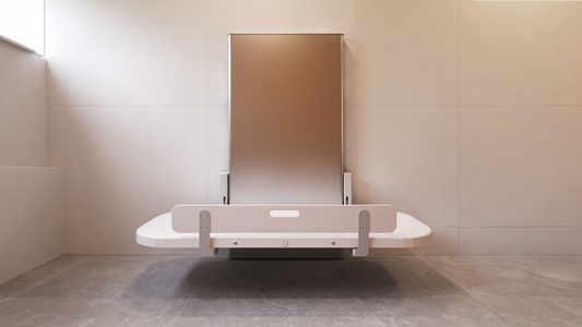 The New Ascent 70 Adult Changing Table: Engineered for Compact Restrooms