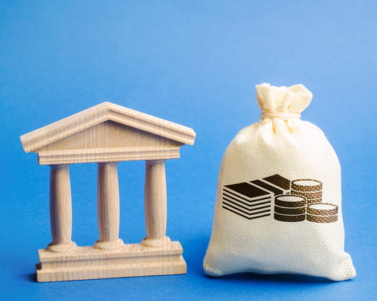 A blue background with different funding methods.