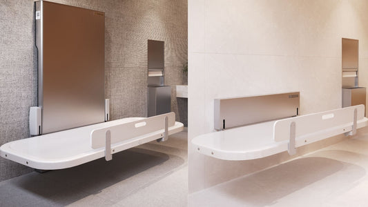 Ascent and Attend Explained: Universal vs. Adult Changing Tables