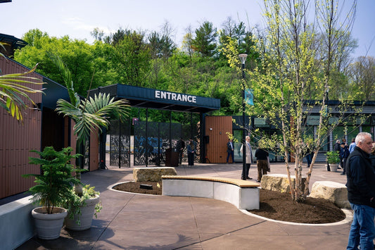 Brand new entrance to the Pittsburgh Zoo and Aquarium