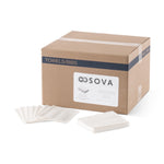 Box of SOVA liners on a white background