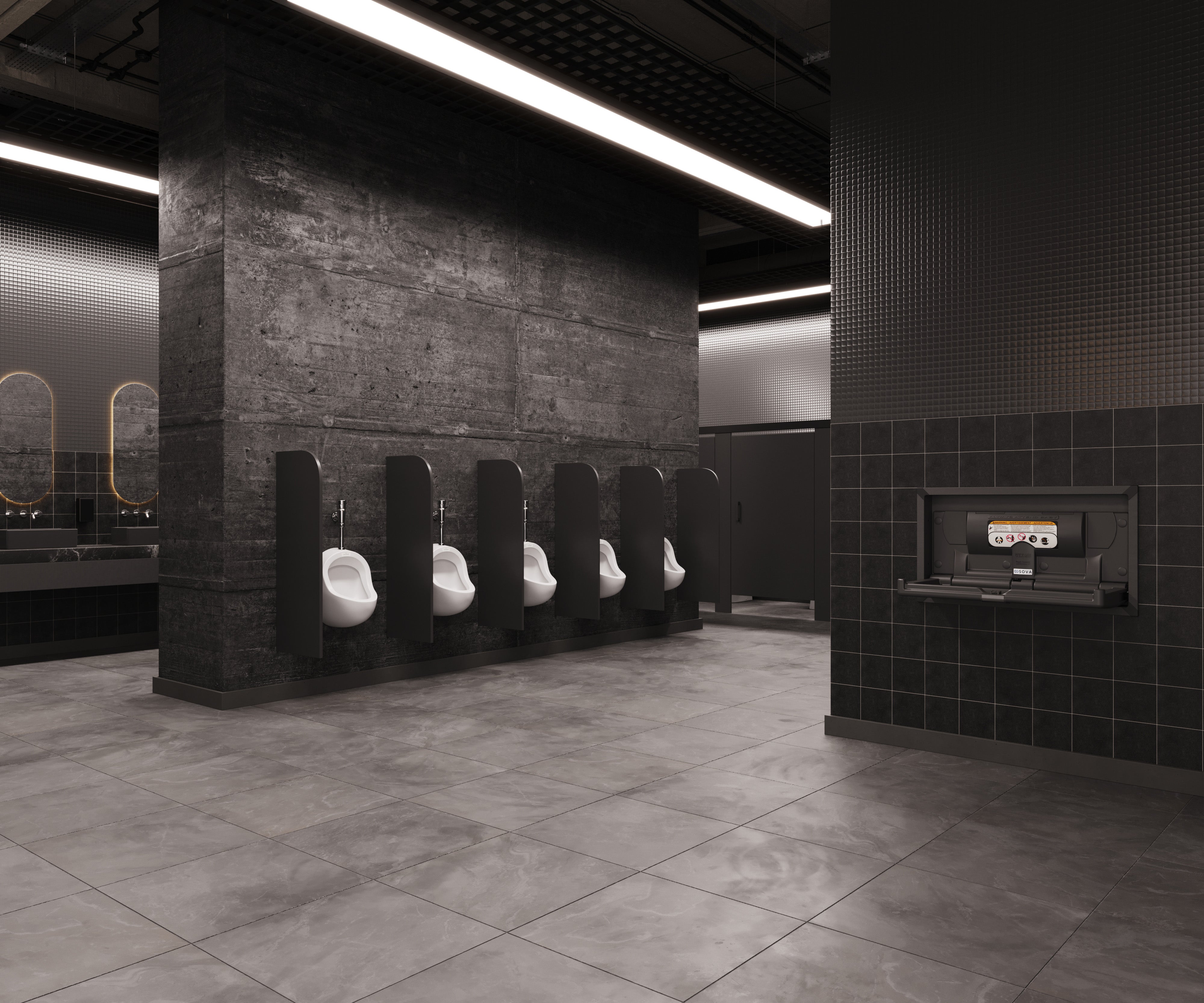 未開栓・箱付き厚岸 NEW BORN FOUNDATIONS 2 (2018) Origin Baby Changing Station with Recessed Stainless Steel Frame