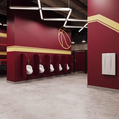 Sova Origin Vertical Baby Changing Station-Lifestyle_Mens Room_Closed