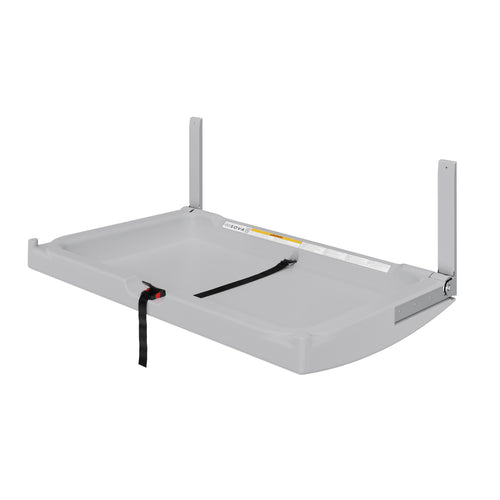 Element Horizontal Baby Changing Station-Gray_Open