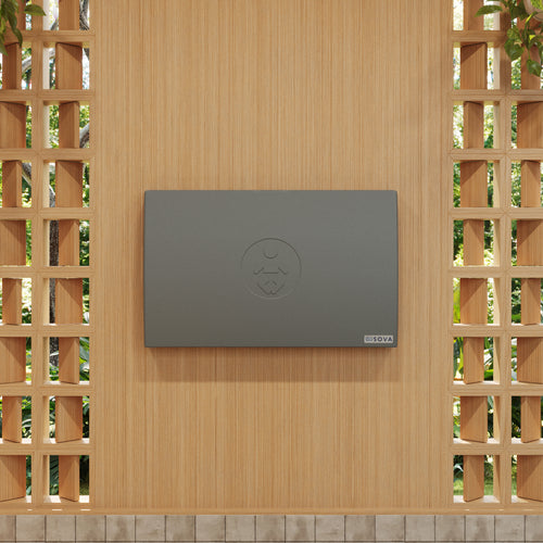 Sova Element Changing Station Dark Gray - Closed