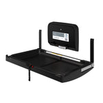 Black Element Baby Changing Station with dispenser on white background