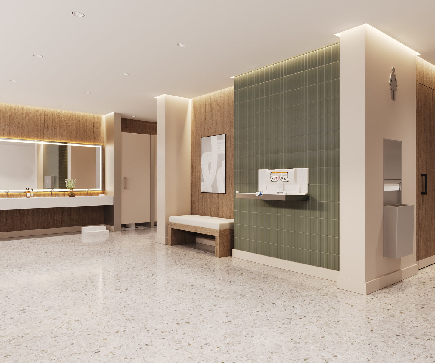 Aura Frameless Surface Mount w/Full Stainless Steel Wrap