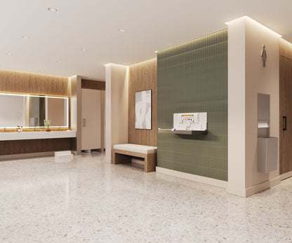 Aura Frameless Surface Mount - Stainless Steel