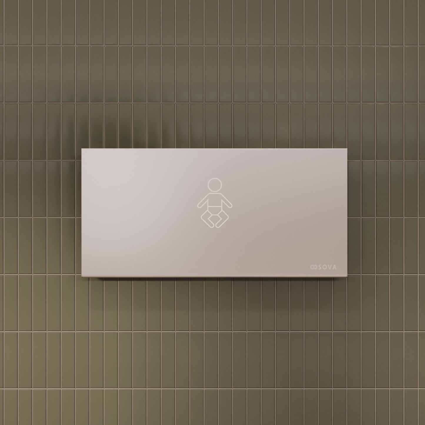 Aura Frameless Surface Mount w/Full Stainless Steel Wrap