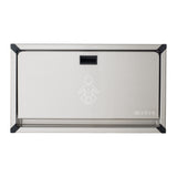 Stainless Steel Vantage Horizontal Baby Changing Station on a white background