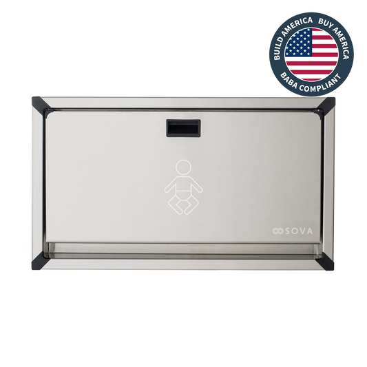 Vantage Stainless Steel Horizontal Changing Station