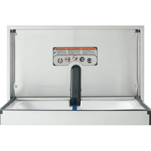 Sova Summit Stainless Steel Baby Changing Station - Open