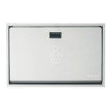 Stainless Steel Summit Changing station on white background