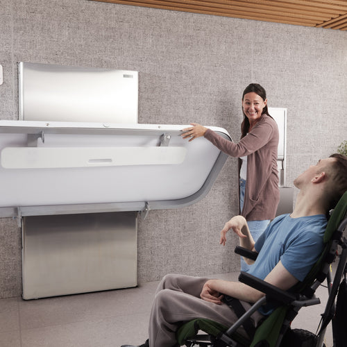 Sova Ascent Universal Changing Table-Lifestyle-Soft-Plunge Tray