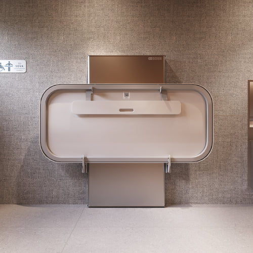 Sova Ascent Universal Changing Table-Lifestyle-Closed