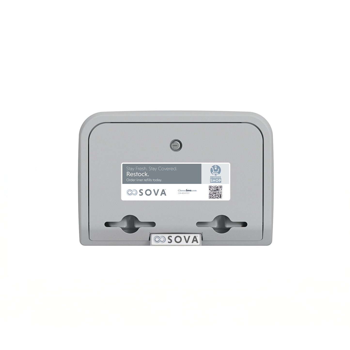 Grey Sova Liner Dispenser on white background