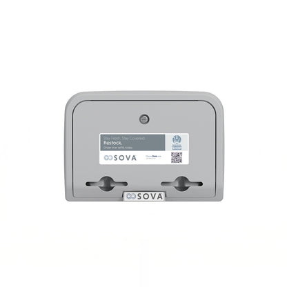 Grey Sova Liner Dispenser on white background