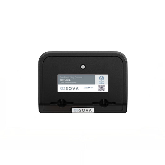 Black Sova Liner Dispenser on white background