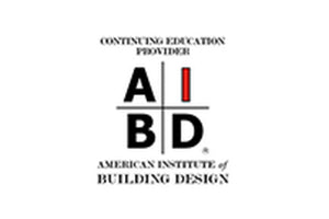 Logo of AIBD (American Institute of Building Design) on a white background