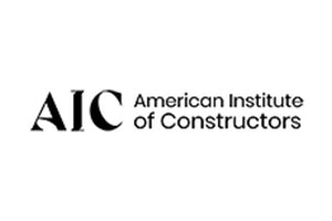 Logo of the American Institute of Constructors on a white background