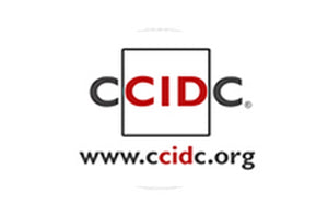Logo of CCIDC with a red 'C' on a white background