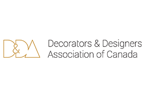 Logo of the Decorators & Designers Association of Canada on a white background