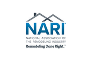 NARI logo with text 'National Association of the Remodeling Industry' on a white background
