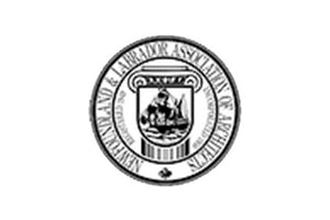 Circular emblem with a central design on a white background