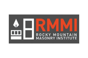 Logo of Rocky Mountain Masonry Institute on a white background